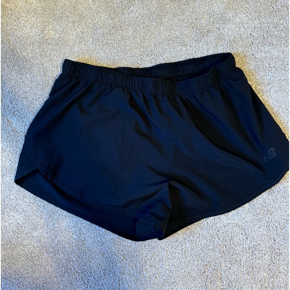 Size Large black New Balance athletic shorts